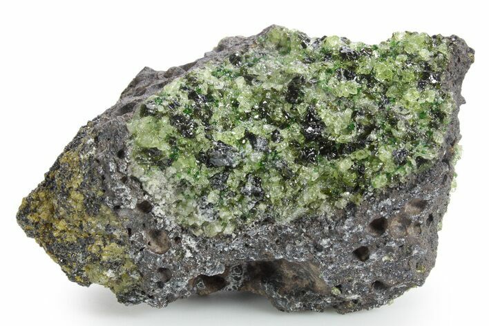 Peridot Crystals in Basalt - Arizona #355040